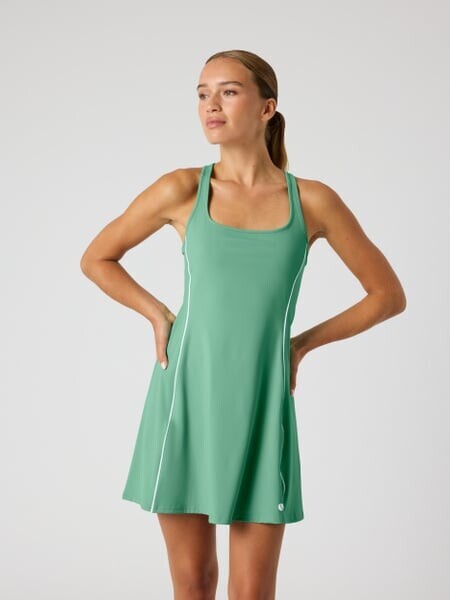 Björn Borg Ace Scooped Racerback Dress Green, L
