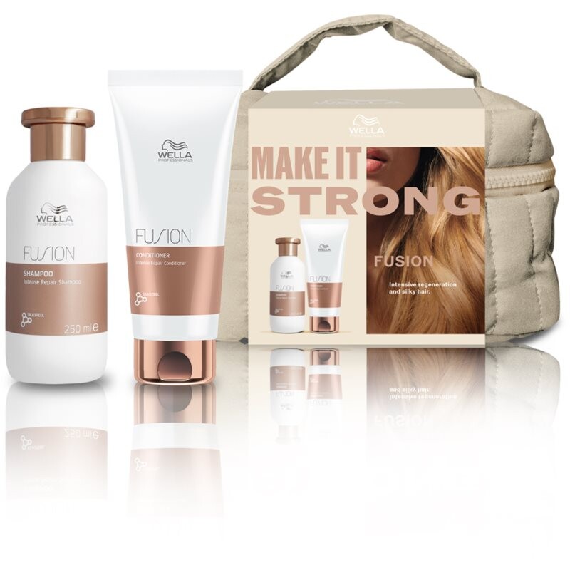 Wella Professionals Fusion Set gift set for damaged and colour-treated hair