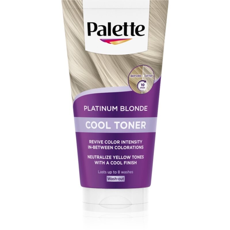 Schwarzkopf Palette Cool Toner toner for neutralising yellow tones for hair 150 ml