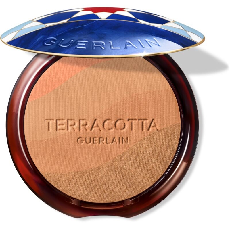 GUERLAIN Terracotta Golden Dunes bronzing illuminating powder limited edition shade Light Blue Dakhla 10 g