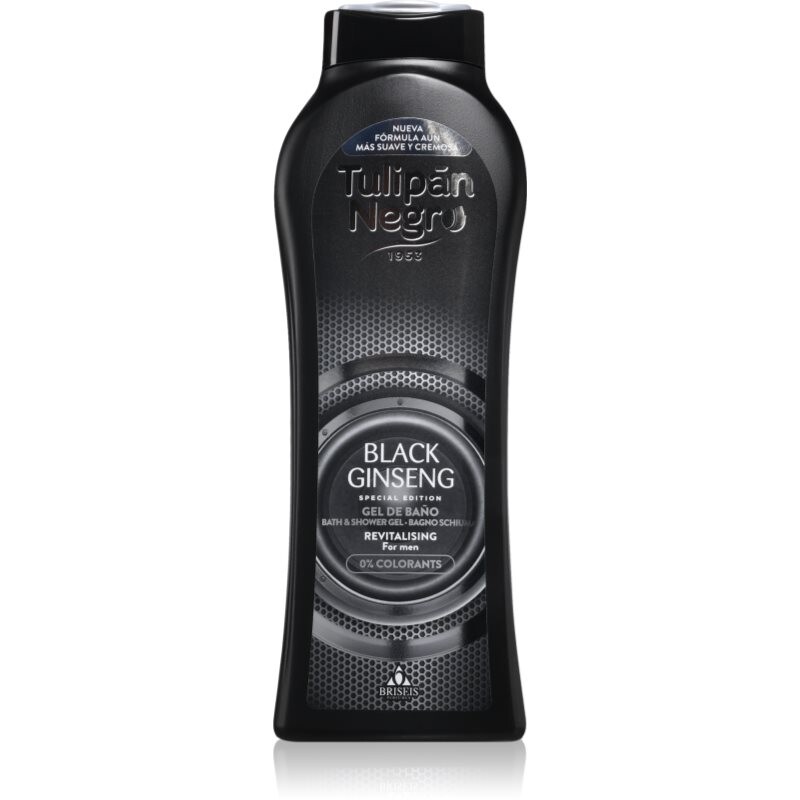 Tulipán Negro Black Gingseng shower gel for men 650 ml