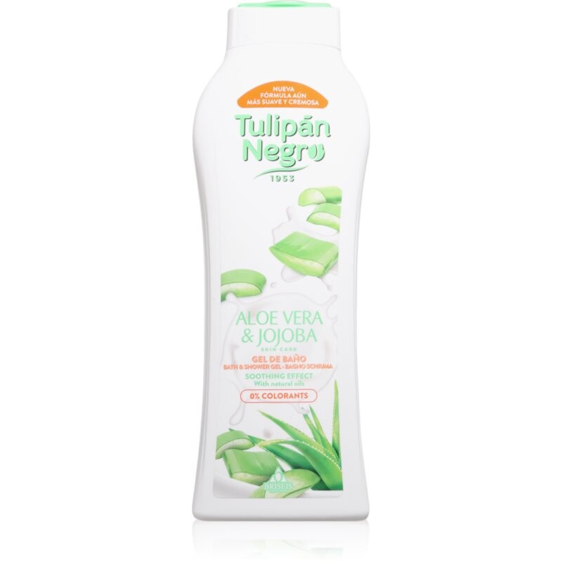 Tulipán Negro Aloe Vera Y Jojoba shower gel 650 ml