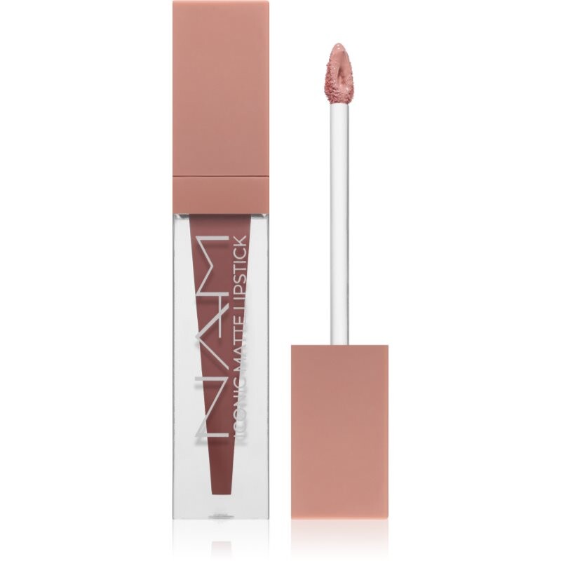NAM Iconic Matte Lipstick moisturising matt liquid lipstick shade 8 Toffee 3.5 ml
