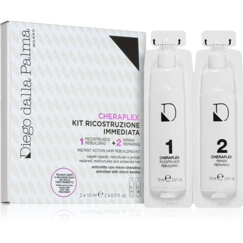 Diego dalla Palma Cheraplex Instant Action Hair Rebuilding Kit 2-phase treatment for hair 2x15 ml