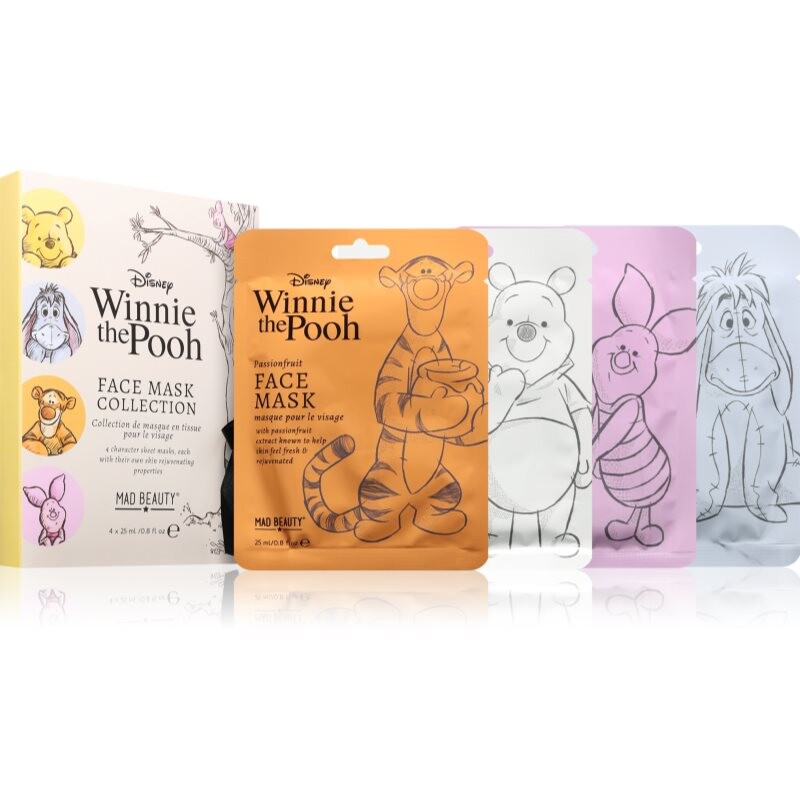 Mad Beauty Winnie The Pooh sheet mask set