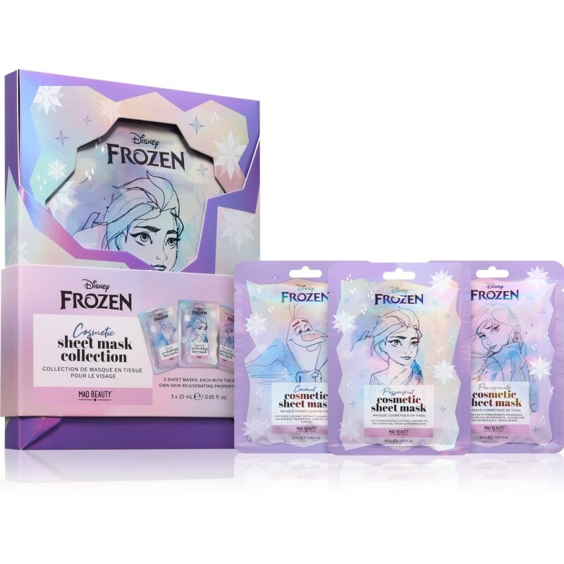 Mad Beauty Frozen sheet mask set