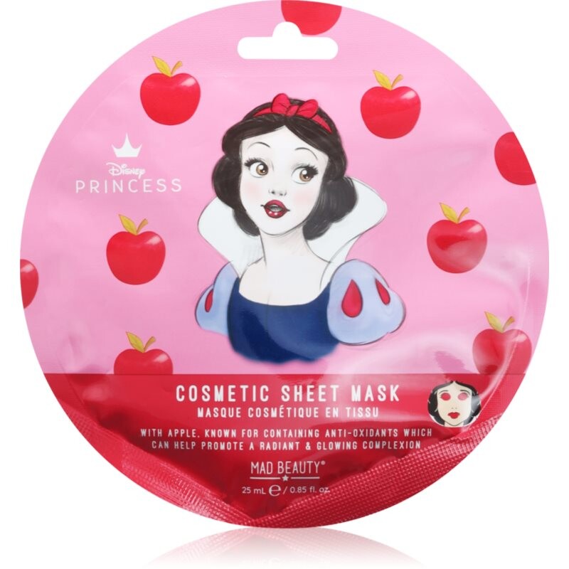 Mad Beauty Disney Princess Snow White revitalising sheet mask 25 ml