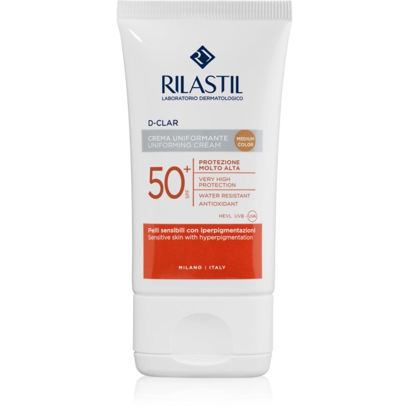 Rilastil D-Clar anti-dark spots protective cream SPF 50+ shade Medium 40 ml