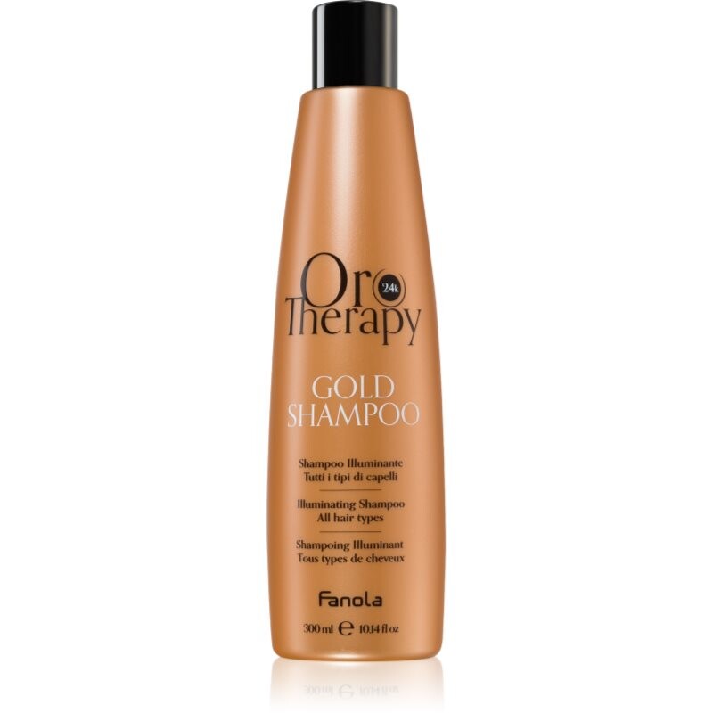 Fanola Oro Therapy Gold Shampoo moisturising shampoo with 24 carat gold 300 ml
