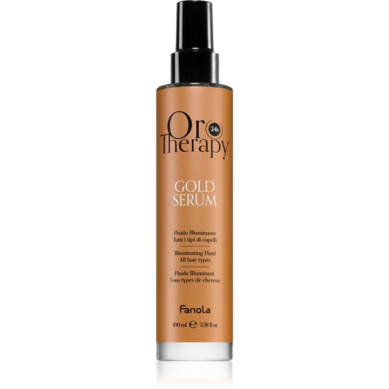 Fanola Oro Therapy Gold Serum hair serum with 24 carat gold 100 ml