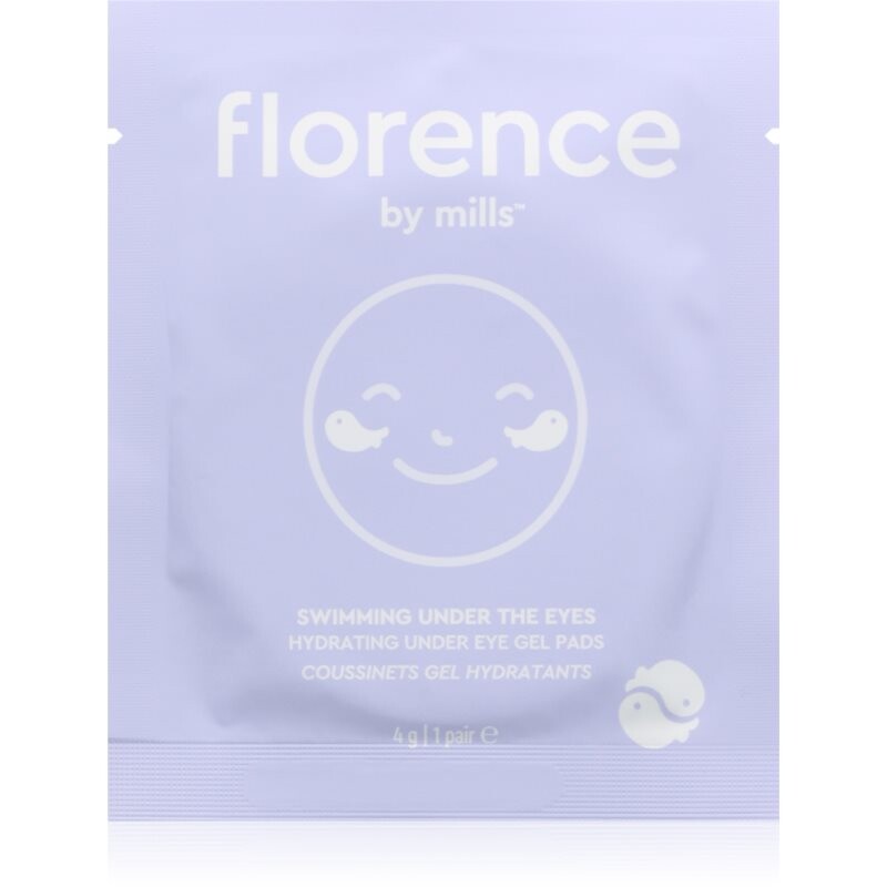 florence by mills Swimming Under The Eyes hydrogel pads for the eye area 3 pair