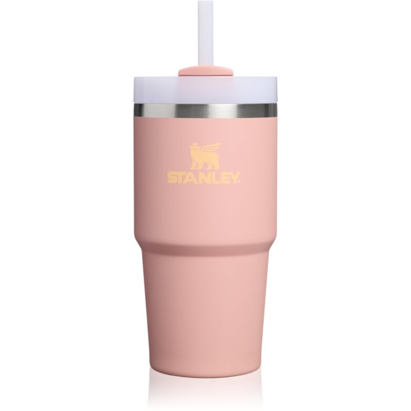 Stanley Quencher H2.O FlowState™ Tumbler stainless steel tumbler with straw small Peach Rose 590 ml