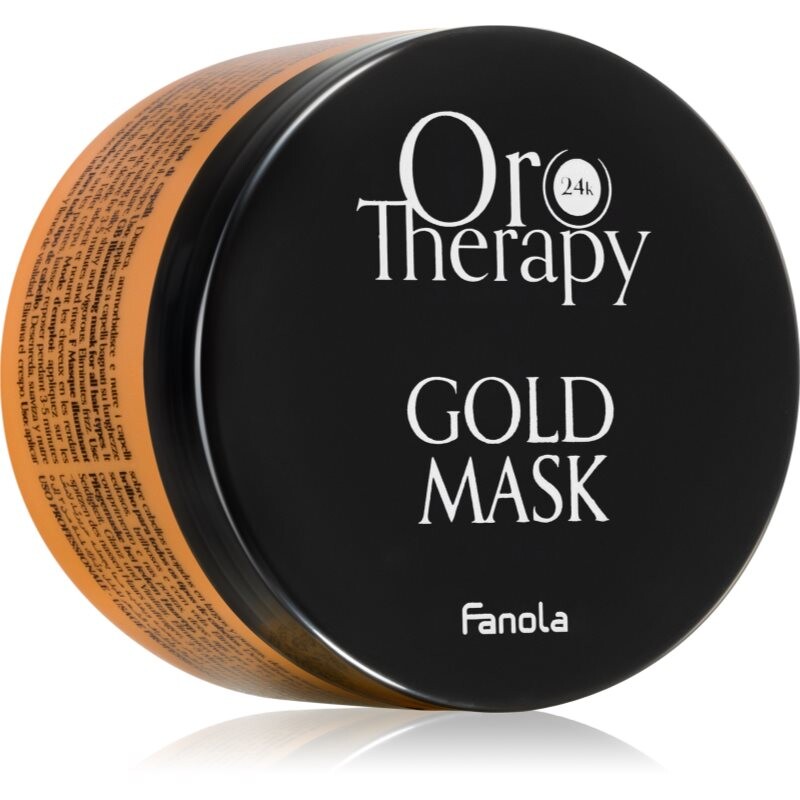 Fanola Oro Therapy Gold Mask hydrating mask for dry and unruly hair 300 ml