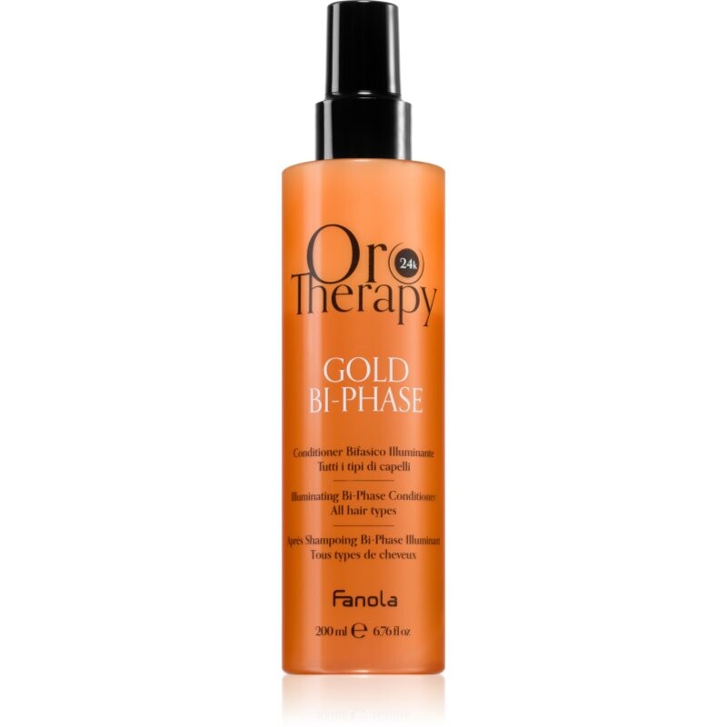 Fanola Oro Therapy Gold Bi-Phase 2-phase leave-in conditioner 200 ml