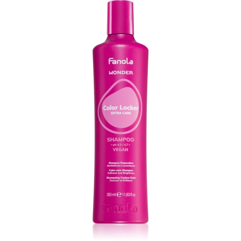 Fanola Wonder Color Locker Extra Care Shampoo illuminating and strengthening shampoo for coloured hair 350 ml