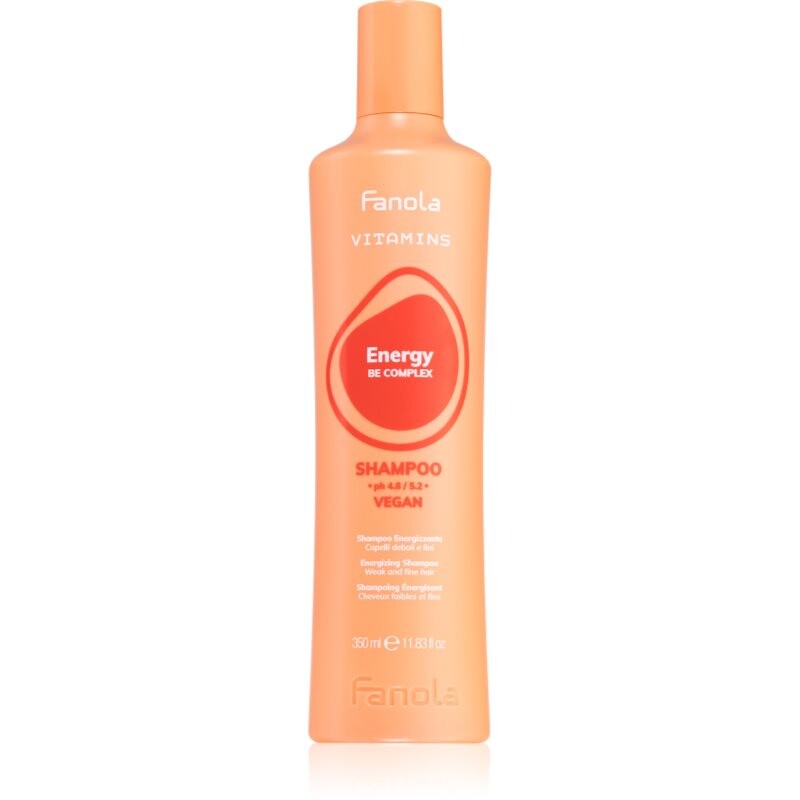 Fanola Vitamins Energizing Shampoo energising shampoo for weak hair prone to falling out 350 ml
