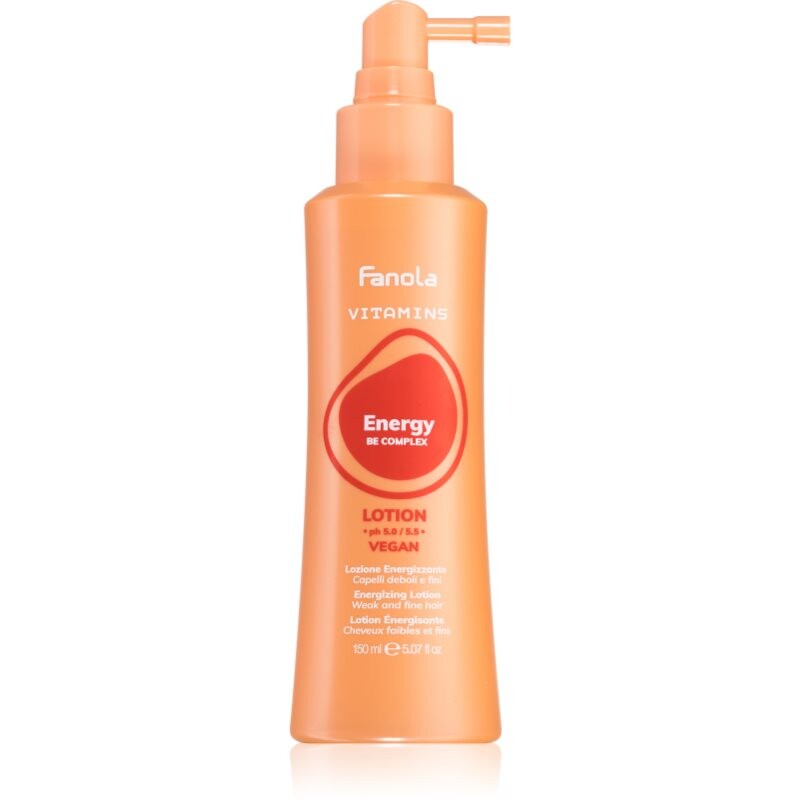 Fanola Vitamins Energizing Lotion energising treatment for fine hair and hair without volume 150 ml