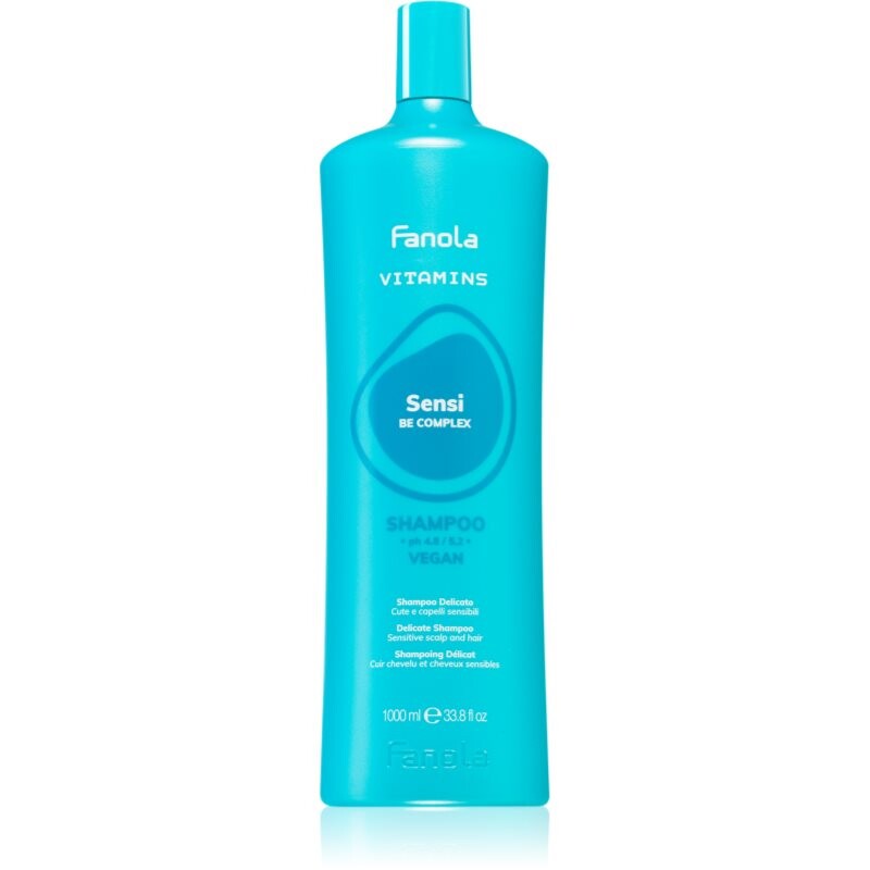 Fanola Vitamins Sensi Delicate Shampoo gentle cleansing shampoo with soothing effect 1000 ml
