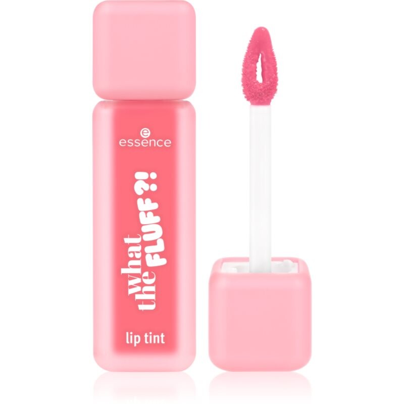 essence WHAT THE FLUFF?! lip stain shade 01 Candy-Stain 5.1 ml