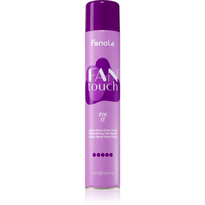 Fanola FAN touch FIX IT hairspray with extra strong hold 500 ml