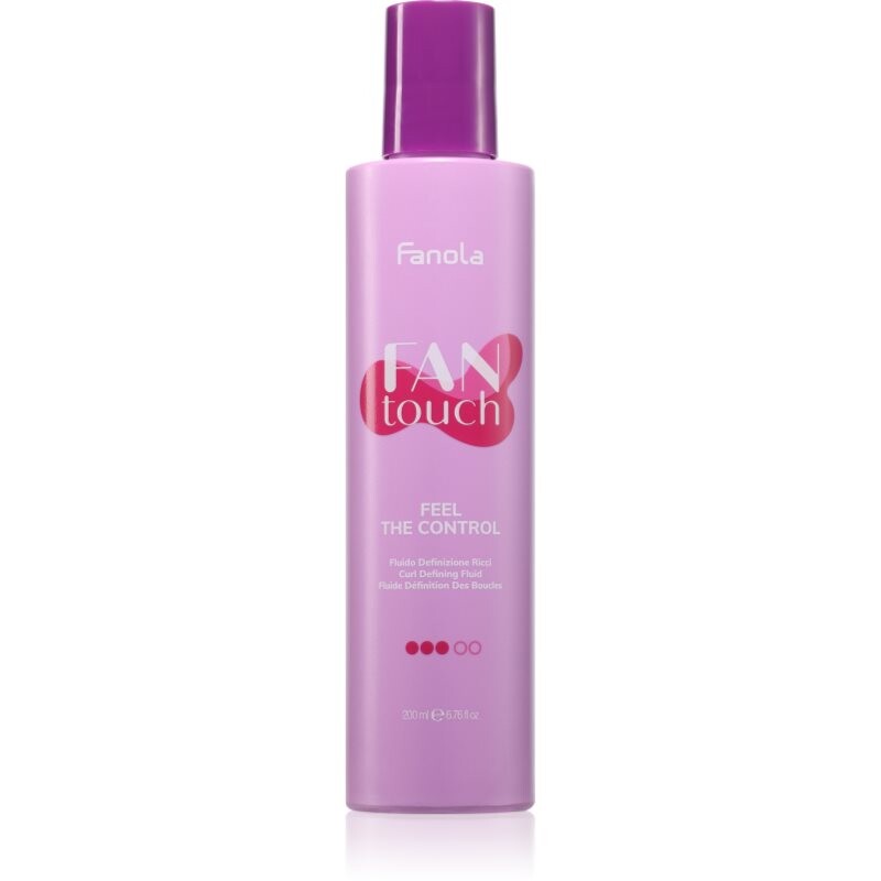 Fanola FAN touch Feel The Control fluid for curl shaping 200 ml
