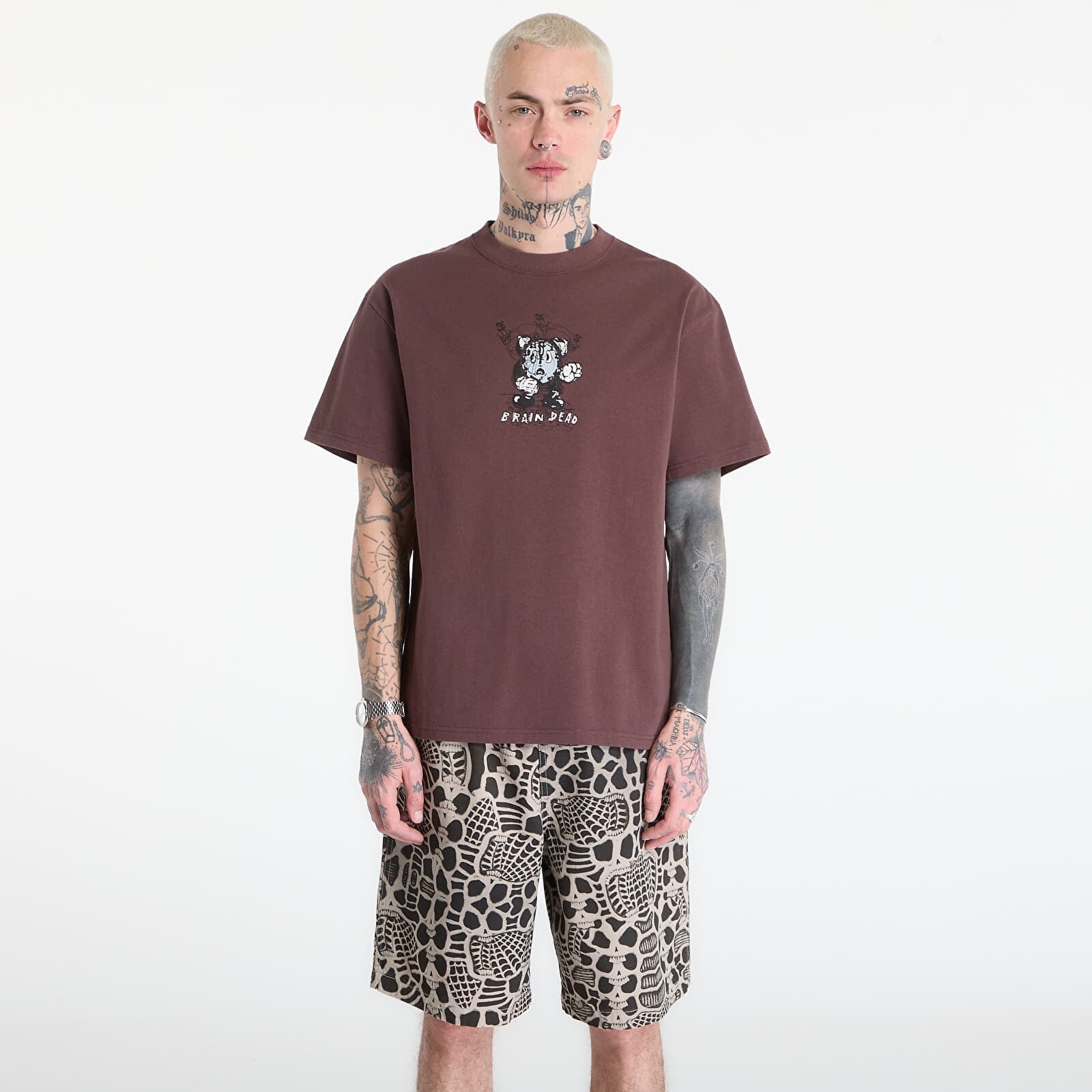 T-shirt Brain Dead Time Is Nigh T-shirt Berry XXL