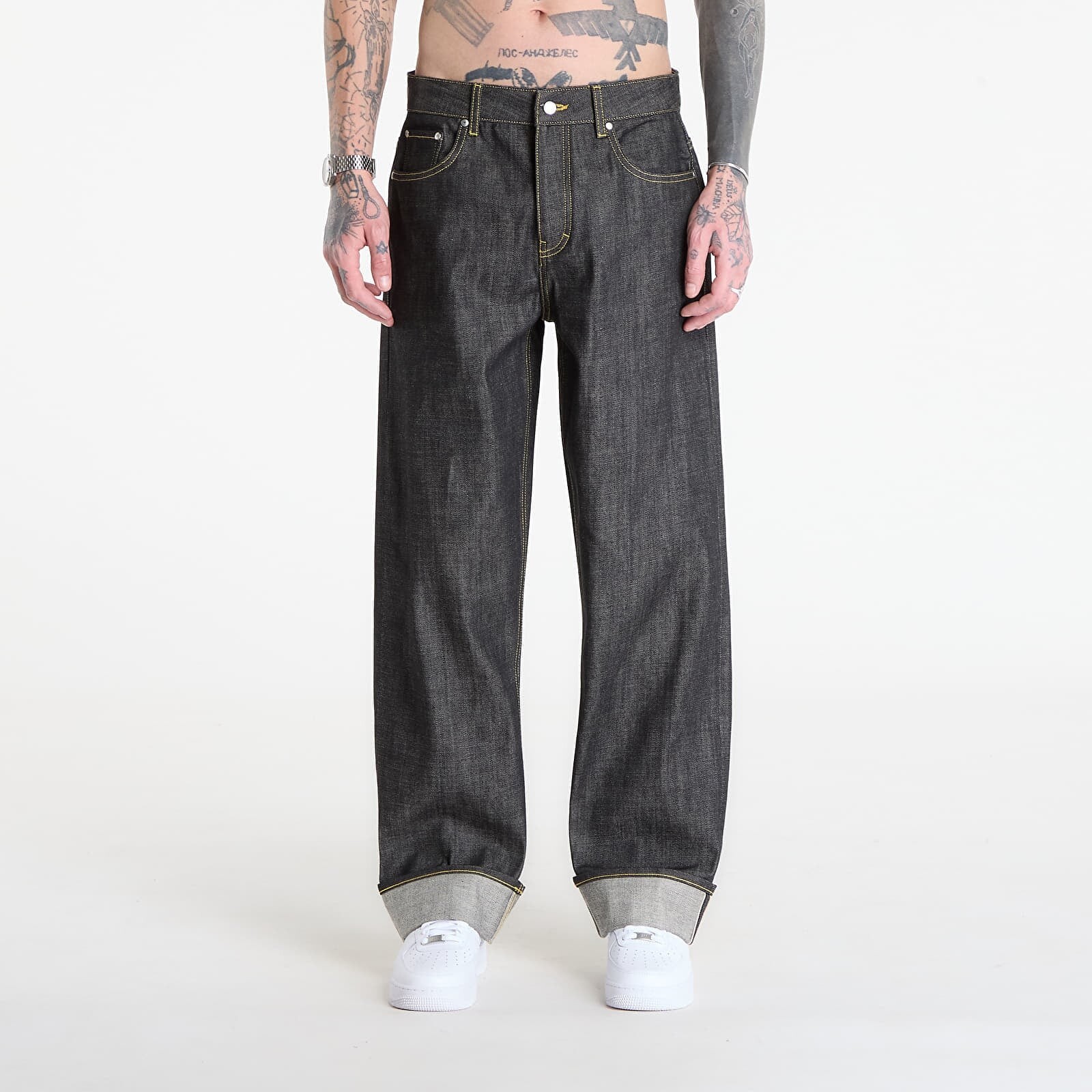 Jeans REPRESENT Selvedge Denim Midnight Black 36