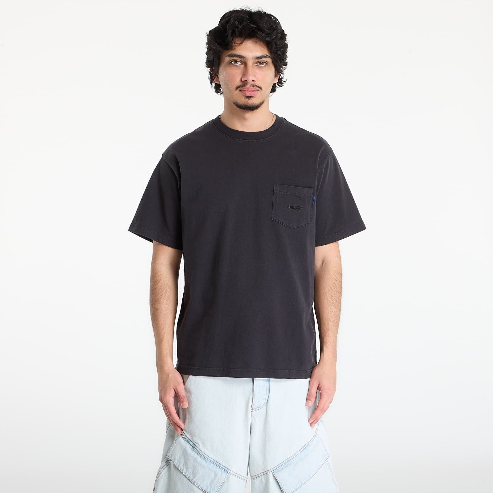 T-shirt Awake NY Pocket Tee Black M