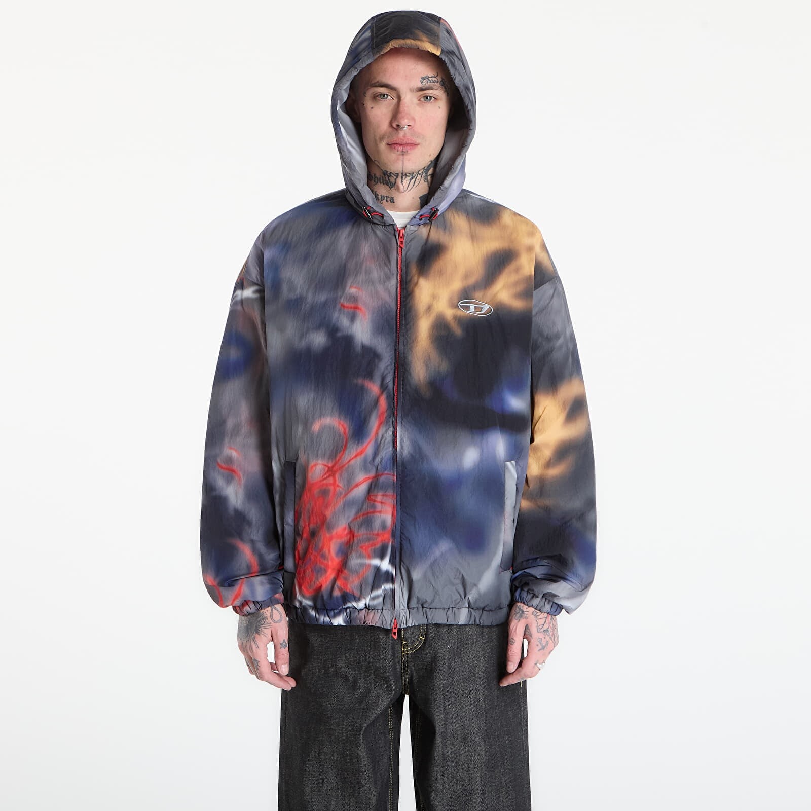 Jacket Diesel J-Mirr Jacket Grey/ Purple 48