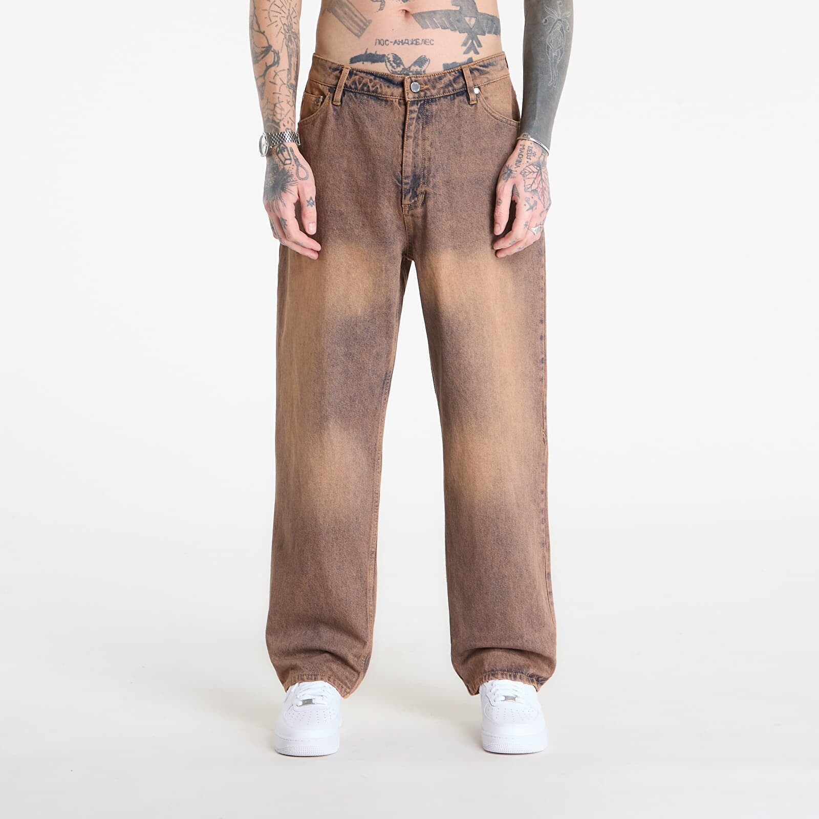 Pants Daily Paper Washed Shield Amba Jeans Denim M