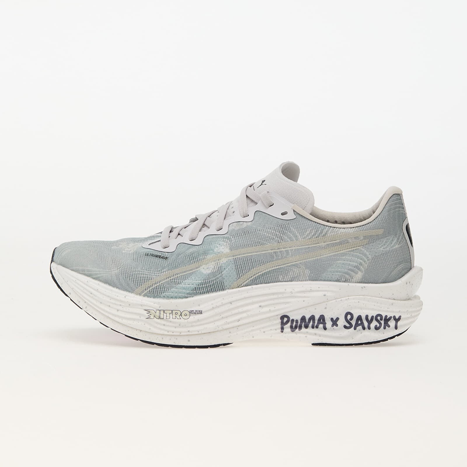 Sneakers Puma x Saysky Deviate NITRO Elite 3 Cool Light Gray-New Navy UK 8.5