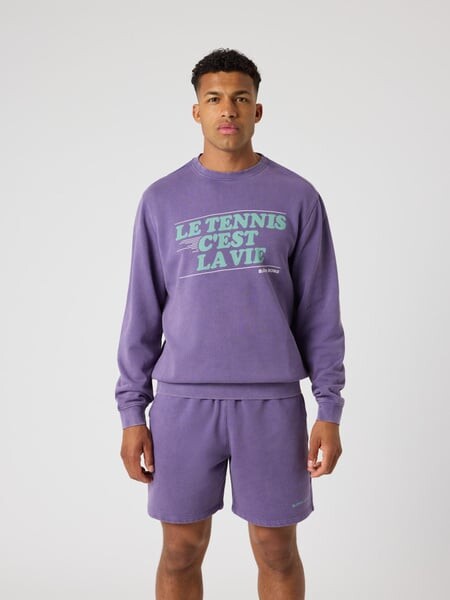 Björn Borg Borg Classic Print Sweatshirt Purple, L