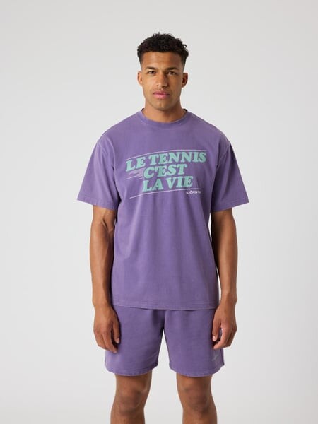 Björn Borg Borg Classic Print T-shirt Purple, L