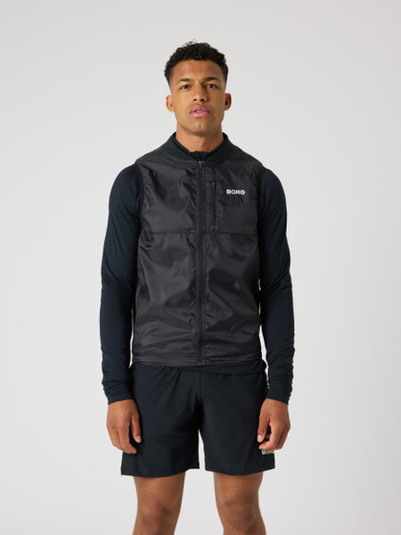 Björn Borg Borg Golf Vest Ripstop Black, L
