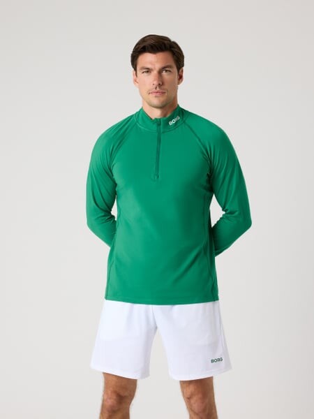 Björn Borg Borg Golf Midlayer Half Zip Green, L