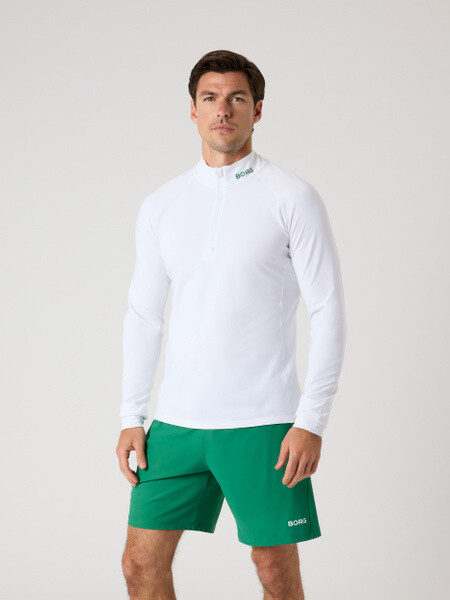 Björn Borg Borg Golf Midlayer Half Zip White, L