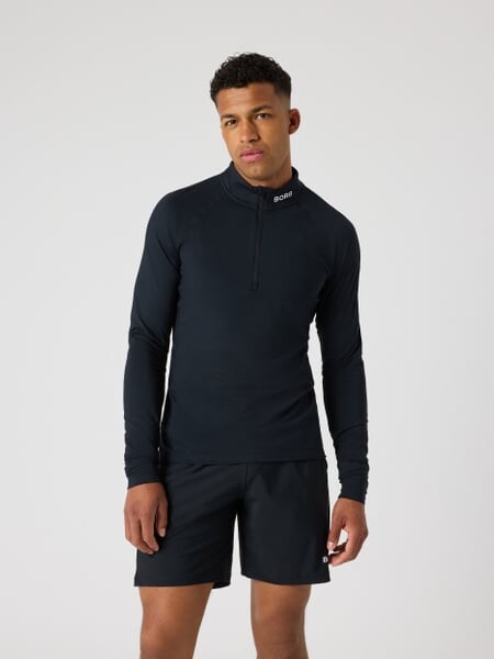 Björn Borg Borg Golf Midlayer Half Zip Black, L
