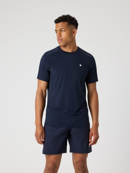 Björn Borg Ace Mesh Panel T-shirt Navy, L