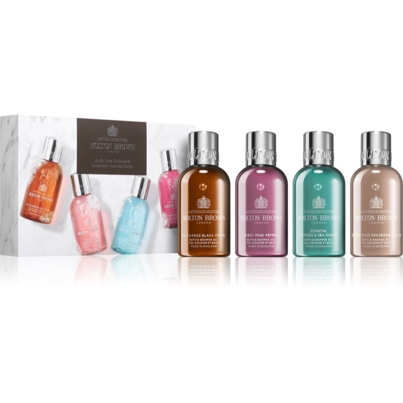 Molton Brown Floral & Woody Body Care Collection gift set for the shower