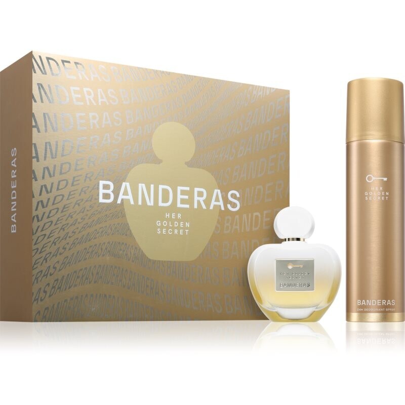 Banderas Her Golden Secret gift set for women 1 pc