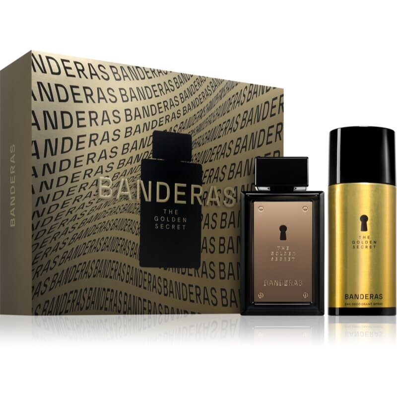 Banderas The Golden Secret gift set for men 1 pc