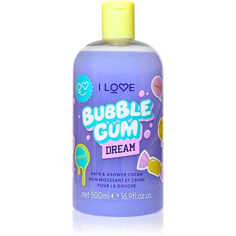 I Love Bubble Gum Dream shower gel 500 ml