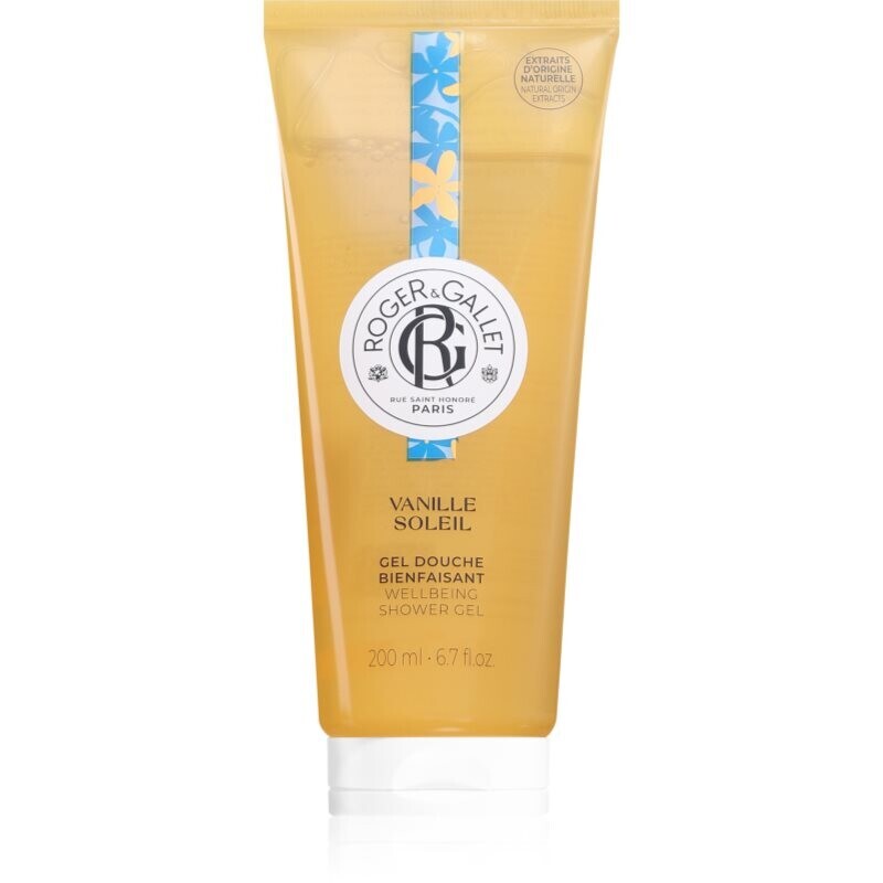 Roger & Gallet Vanille Soleil shower gel 200 ml