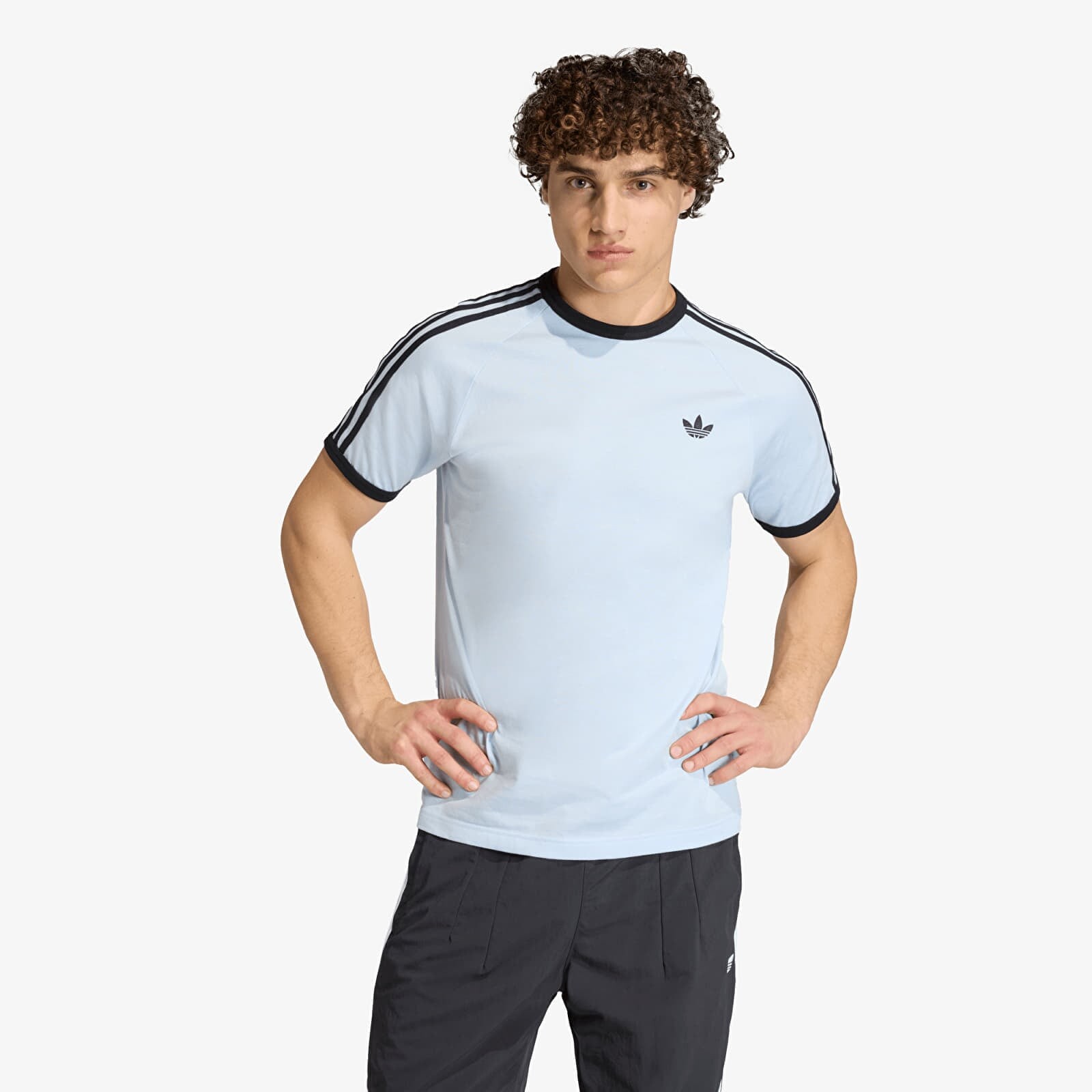 T-shirt adidas 3-Stripes T-Shirt Crystal Sky S