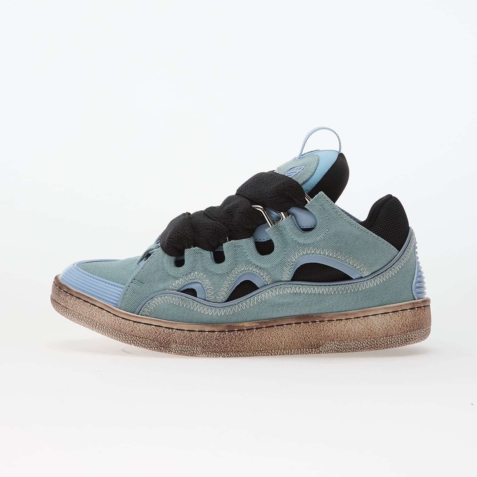 Sneakers Lanvin Curb Sneakers Blue/ Amber UK 8