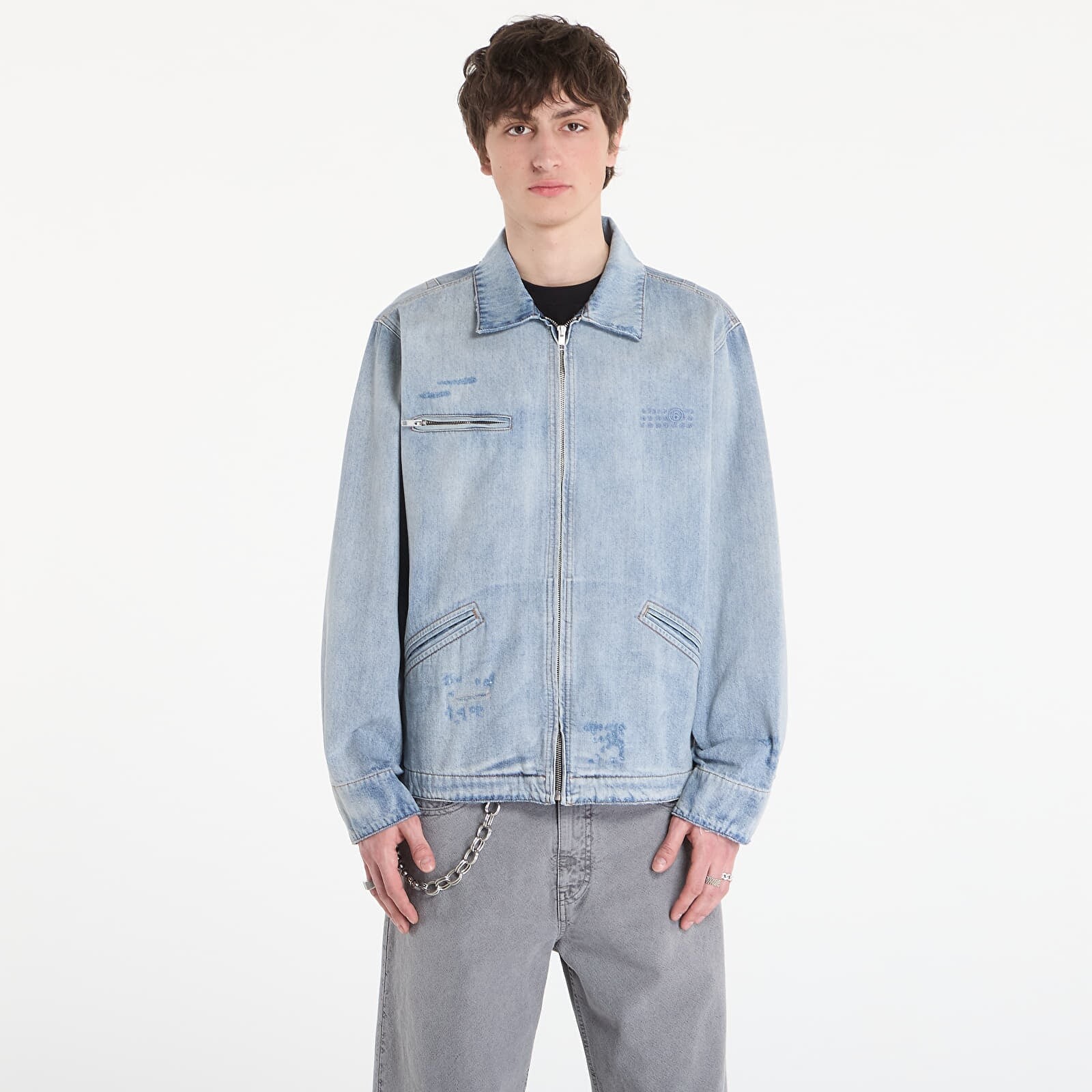 Jacket MM6 Sports Jacket Light Blue 52