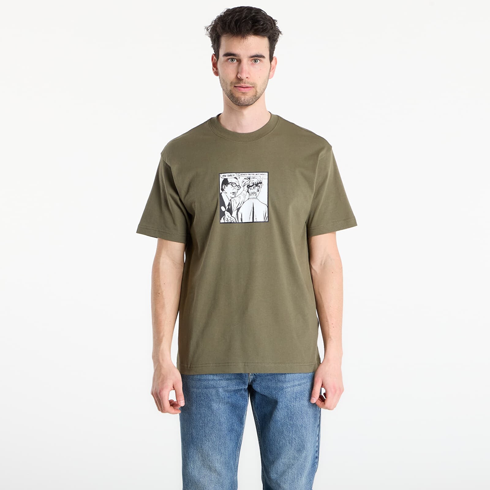 T-shirt Vans They Are Just Shoes Loose T-shirt Khaki M