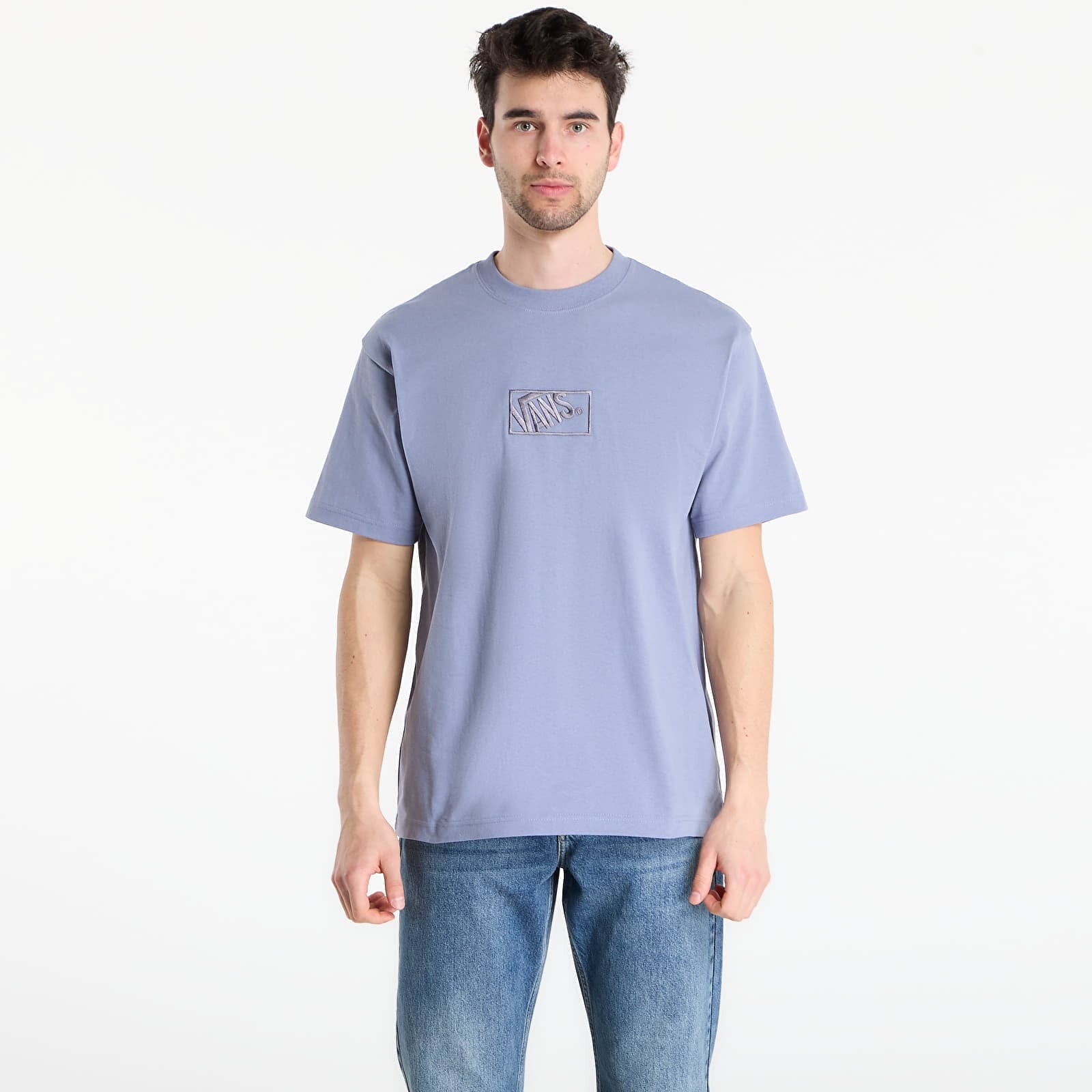 T-shirt Vans Blocked Box Loose SS Tee Glacial Slate S