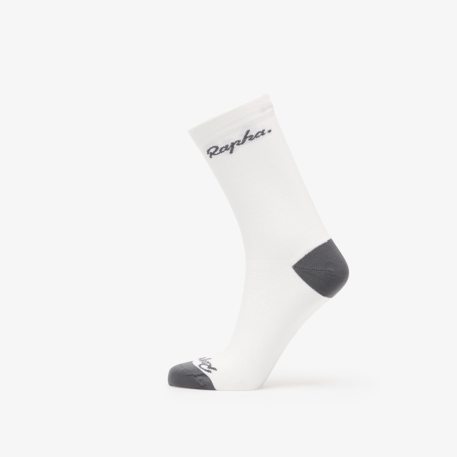 Rapha Logo Socks White/ Grey L