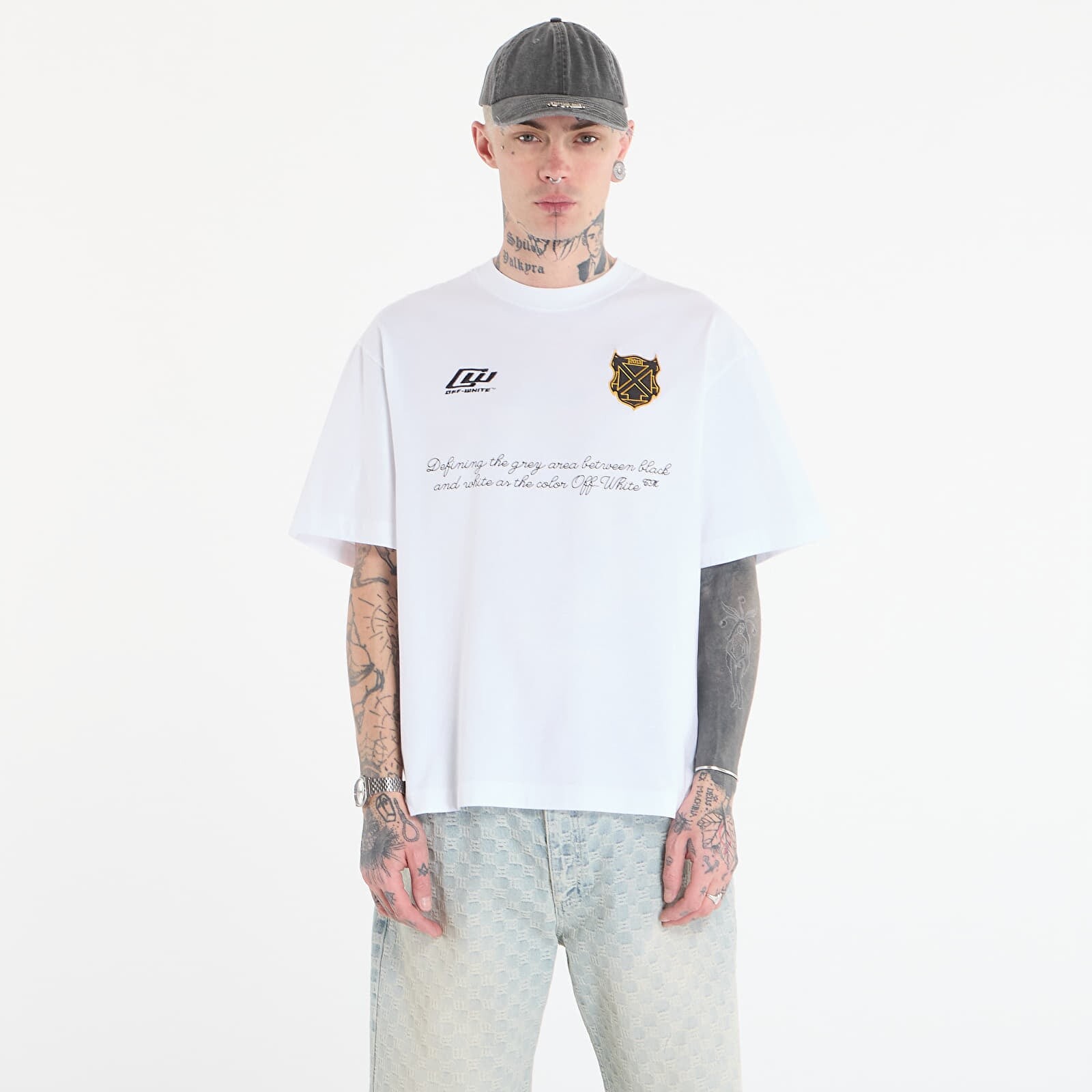 T-shirt Off-White Sporty 3 Skate S/S Tee White XXL